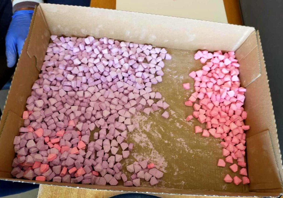 Zabezpieczone przez tyskich kryminalnych tabletki ecstasy.