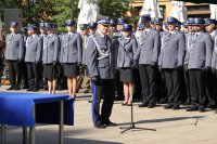 Nadanie sztandaru Komendzie Miejskiej Policji w Tychach