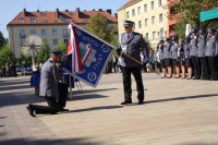 Nadanie sztandaru Komendzie Miejskiej Policji w Tychach