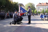 Nadanie sztandaru Komendzie Miejskiej Policji w Tychach