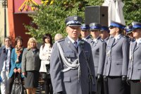 Nadanie sztandaru Komendzie Miejskiej Policji w Tychach