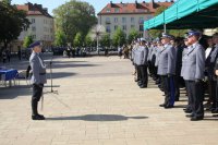 Nadanie sztandaru Komendzie Miejskiej Policji w Tychach