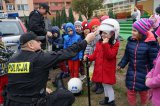 Tyscy policjanci z wizytą w przedszkolu