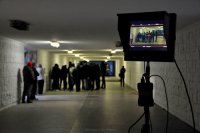 Tyscy policjanci wzięli udział w zdjęciach do filmu &quot;Cofnąć czas na Karskiego&quot;