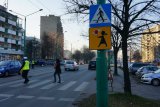 policjanci prowadzą lustrację tyskich dróg