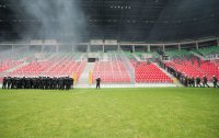 Ćwiczenia na tyskim stadionie spełnieniem marzeń Patryka