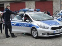 Najmłodsi odwiedzili policjantów