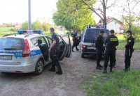 Wspólne służby tyskich policjantów z adeptami szkoły policji