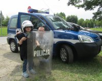 Policjanci na festynach