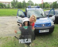 Policjanci na festynach