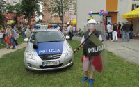 Policjanci na festynach