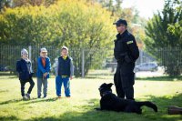 Niezapomniane spotkanie przedszkolaków z policjantami