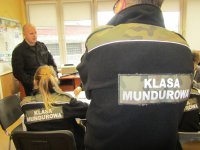 Klasa mundurowa w tyskiej komendzie