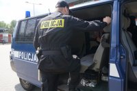 Wspólne służby tyskich policjantów z adeptami szkoły policji