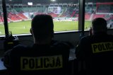 Policyjne zabezpieczenie meczu w Tychach