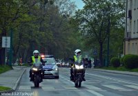 Parada motocyklistów w Tychach