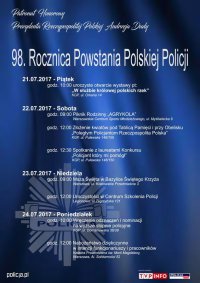 98 lat Polskiej Policji