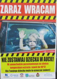 Działania profilaktyczna „Zaraz wracam”