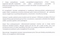 „Pana postawa jest idealna wizytówką pracy Policji, a w szczególności dzielnicowego”