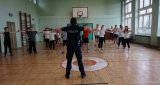 Lekcja wychowania fizycznego z dzielnicowym
