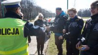Wspólna akcja mundurowych i motocyklistów