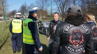 Wspólna akcja mundurowych i motocyklistów