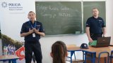 „Policję tworzą ludzie...Twórzmy ją razem...” - spotkanie mundurowych z licealistami