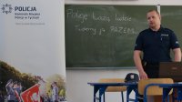 „Policję tworzą ludzie...Twórzmy ją razem...” - spotkanie mundurowych z licealistami