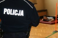 Zainteresowanych zawodem policjanta nie brakowało...
