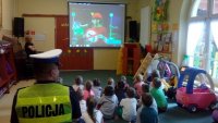 Policjanci na spotkaniu z „Misiami”