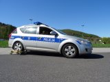 Policjanci doskonalili technikę jazdy samochodem