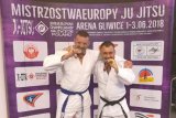 Tyski policjant II wicemistrzem Europy w ju-jitsu