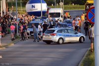 Tyscy policjanci zabezpieczali Nightskating