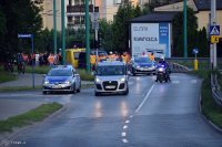 Tyscy policjanci zabezpieczali Nightskating