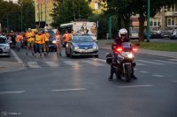 Tyscy policjanci zabezpieczali Nightskating