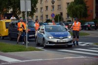 Tyscy policjanci zabezpieczali Nightskating