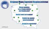 Obrazek przedstawia Krajową Mapę Zagrożeń Bezpieczeństwa