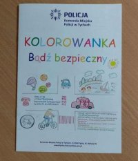 Kolorowanka edukacyjna &quot;Bądź bezpieczny&quot;