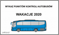 Kontrole autokarów w okresie wakacyjnym