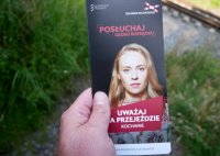 Ulotka &quot;posłuchaj głosu rozsądku&quot;.