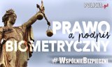 Figura Temidy oraz napis: Prawo a podpis biometryczny