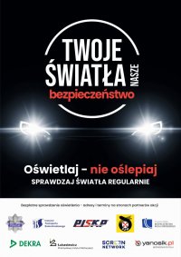 plakat promujący akcję Twoje światła