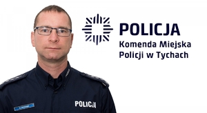 Na zdjęciu umundurowany policjant.