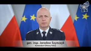 Zdjęcie przedstawiające Komendanta Głównego Policji gen. insp. Jarosław Szymczyk