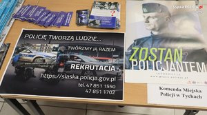 Policjanci podczas III Wiosennych Targów Pracy