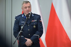 Komendant Wojewódzki Policji w Katowicach insp. dr Tomasz Michułka