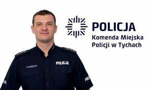 Na zdjęciu umundurowany policjant