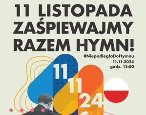 niepodległa do hymnu 2024 - plakat wydarzenia