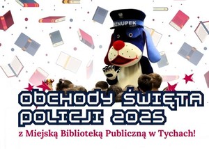 Plakat dotyczący święta Policji