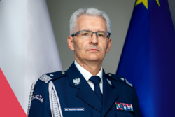 Komendant Wojewódzki Policji w Katowicach nadinsp. Mariusz Krzystyniak